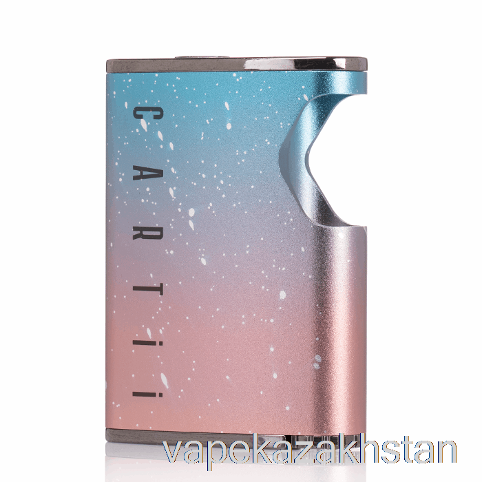 Vape Disposable DAZZLEAF Cartii 2 in 1 Twist 510 Thread Battery Coral Pink / Blue Splatter